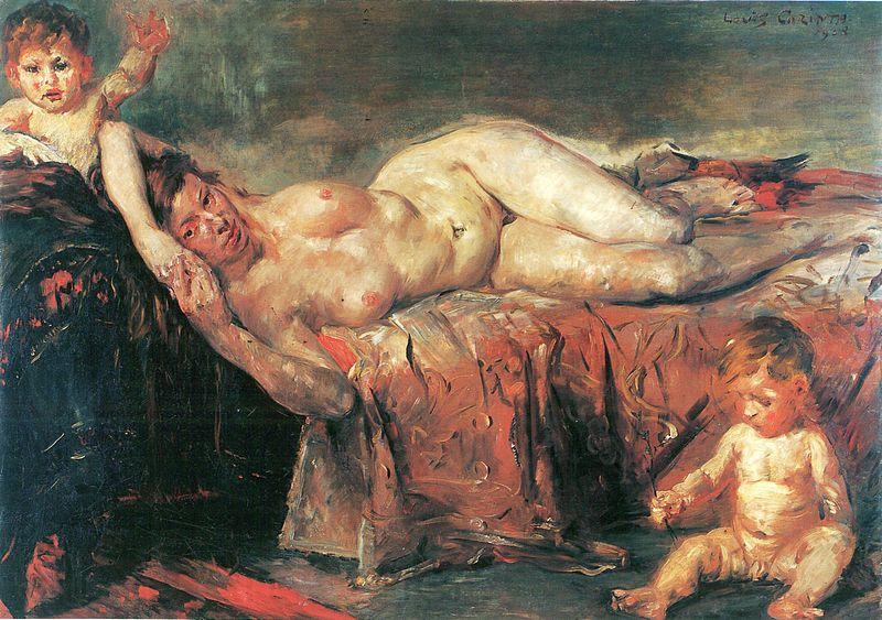 Lovis Corinth Die Nacktheit Spain oil painting art